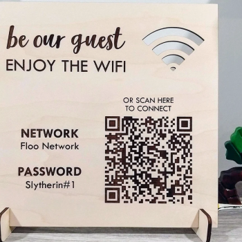 Wifi via a QR-code?
