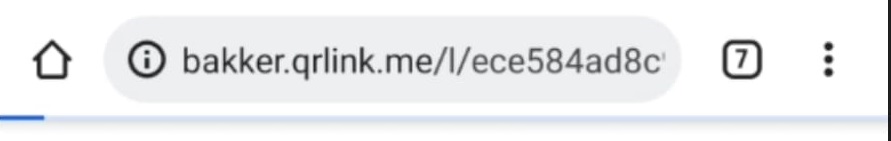 Personalised scan URL example