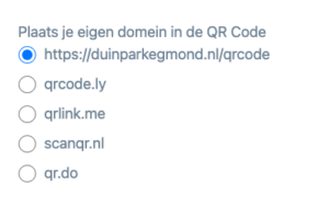 Add your domain in your account