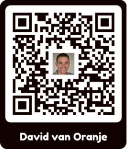 Business card (vCard) QR-code example