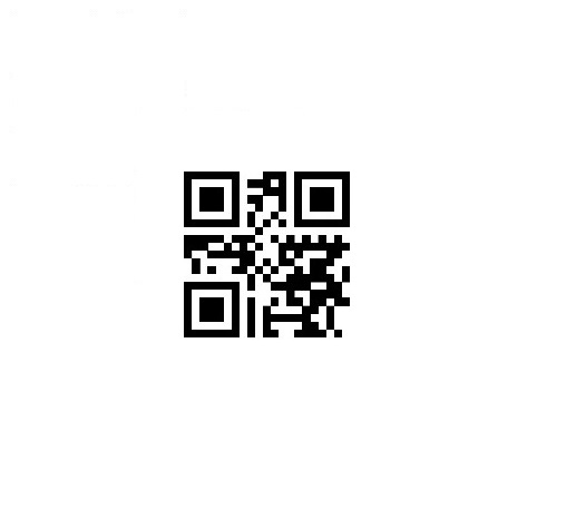 Small QR code containing less data