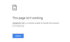 Screenshot of an error 404 on google, where tha pge does not load